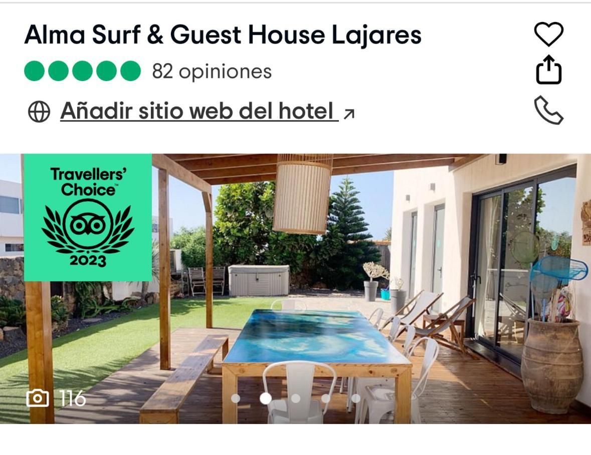 Agua Guesthouse Lajares Villa Con Jacuzzi מראה חיצוני תמונה